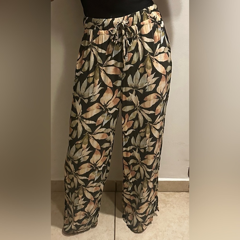 Volcom Tropical Design Long Pants Size Small S